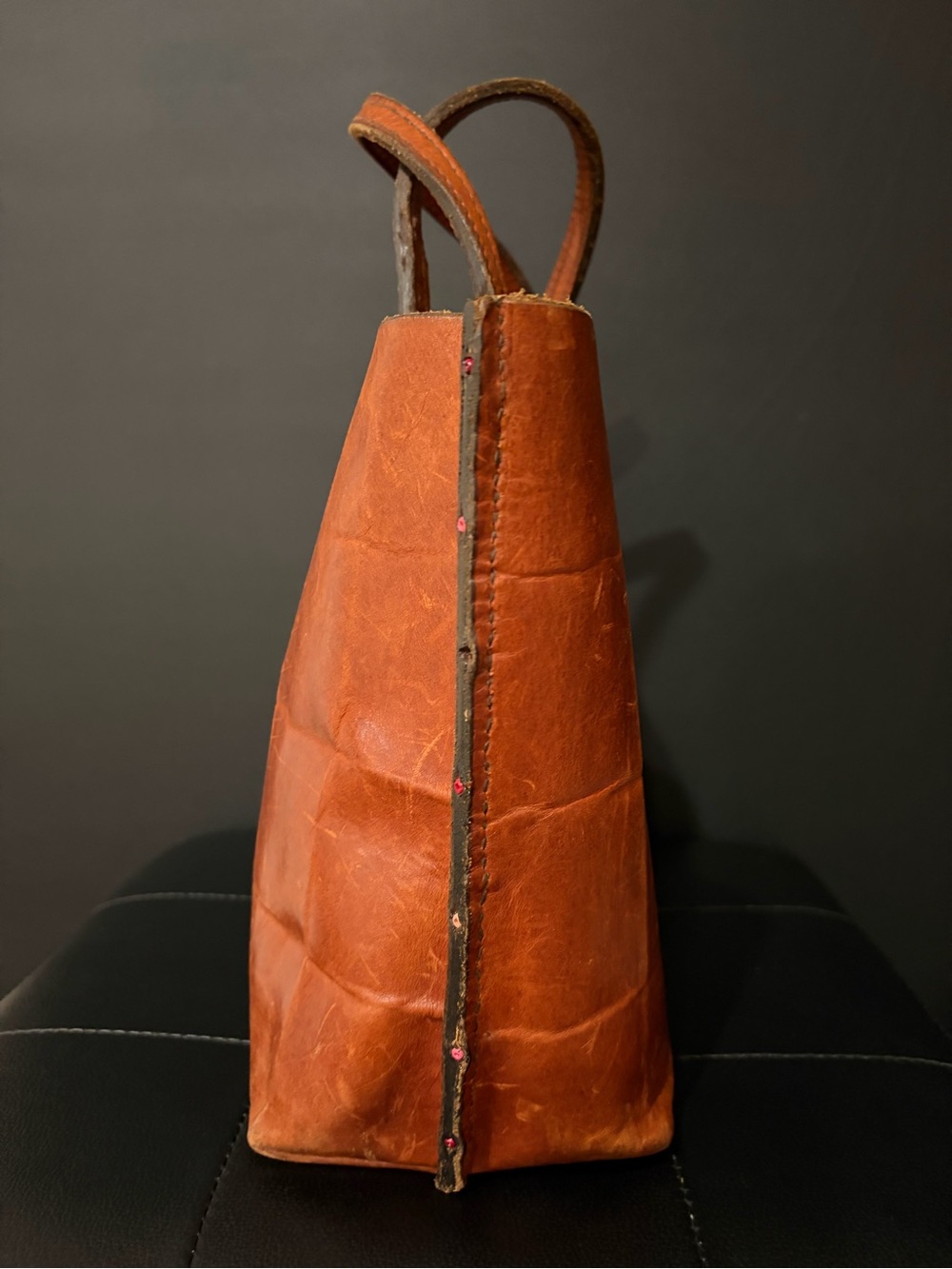 Henry Cuir leather tote - Picture 4 of 6